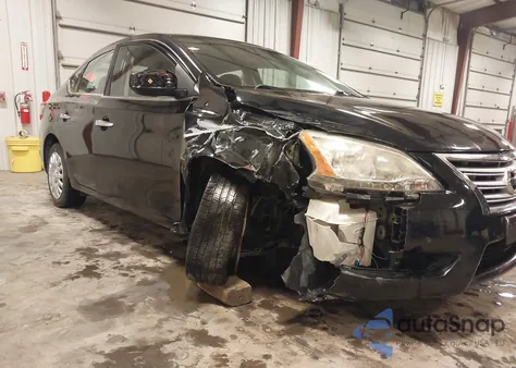 2015 Nissan Sentra S из США, поврежденный, VIN 3N1AB7AP0FY382731